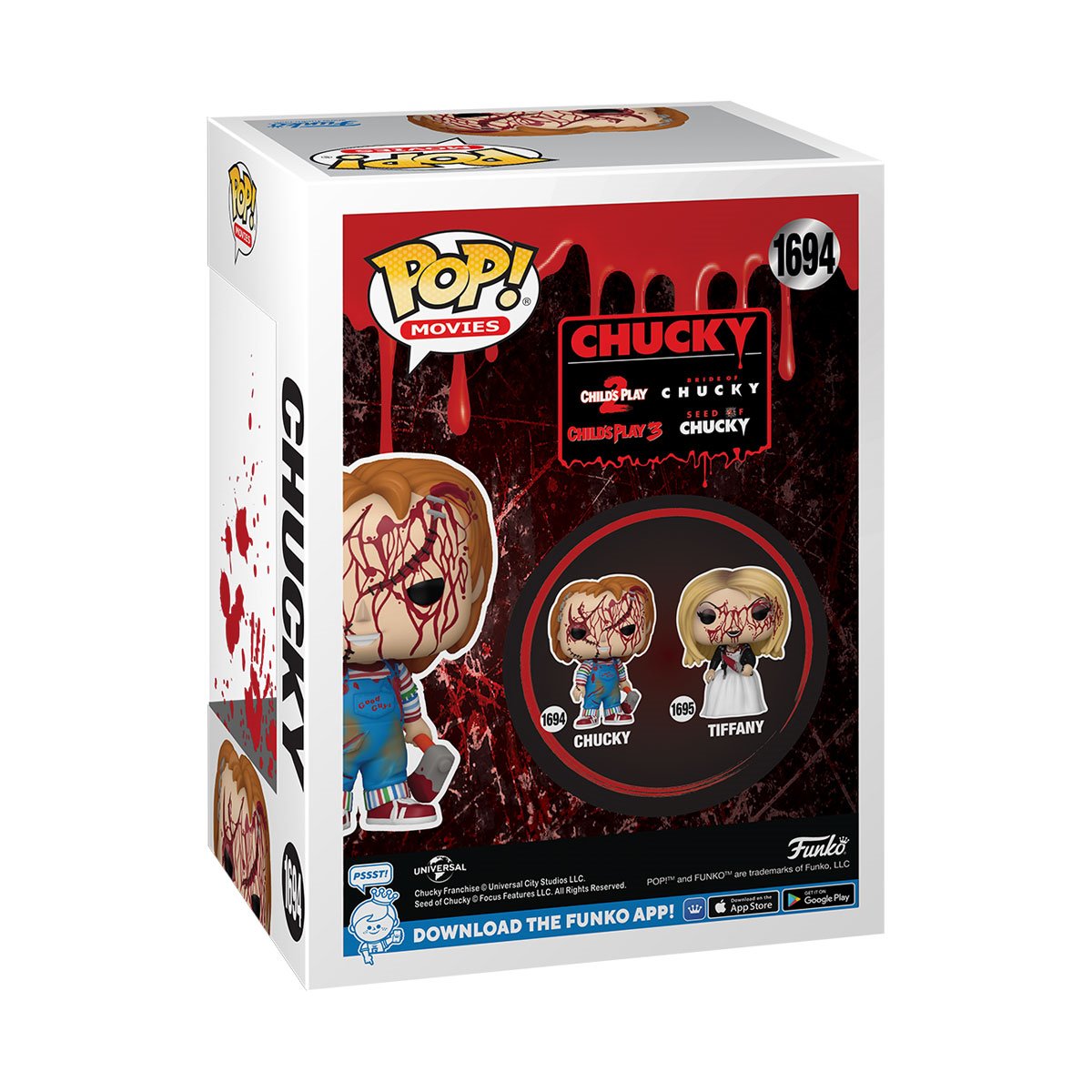 Funko Pop!  Bride of Chucky Chucky Bloody