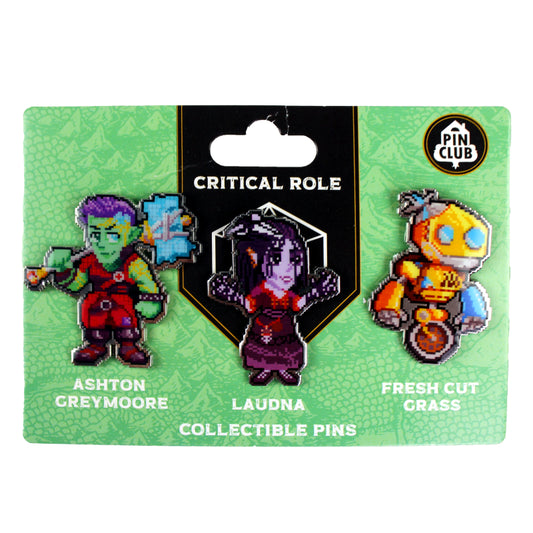 Critical Role Pin Club Set of 3