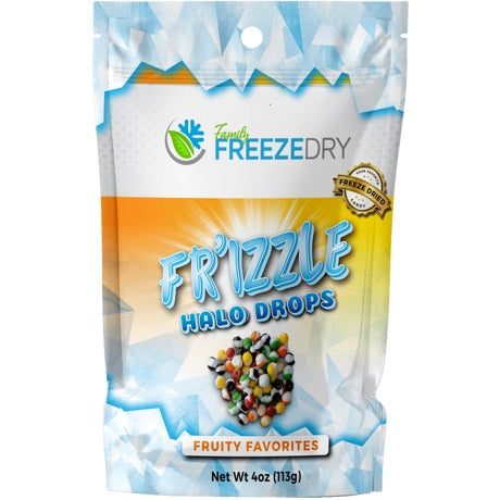 Freeze Dried Fr'izzle Halo Drops Fruity Favorites