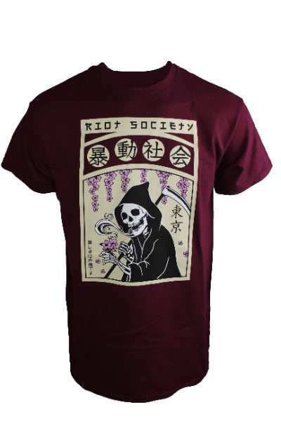 Riot Society Reaper Flower T-shirt