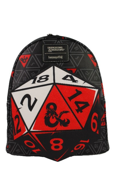 Loungefly Dungeons and Dragons D20 Mini Backpack