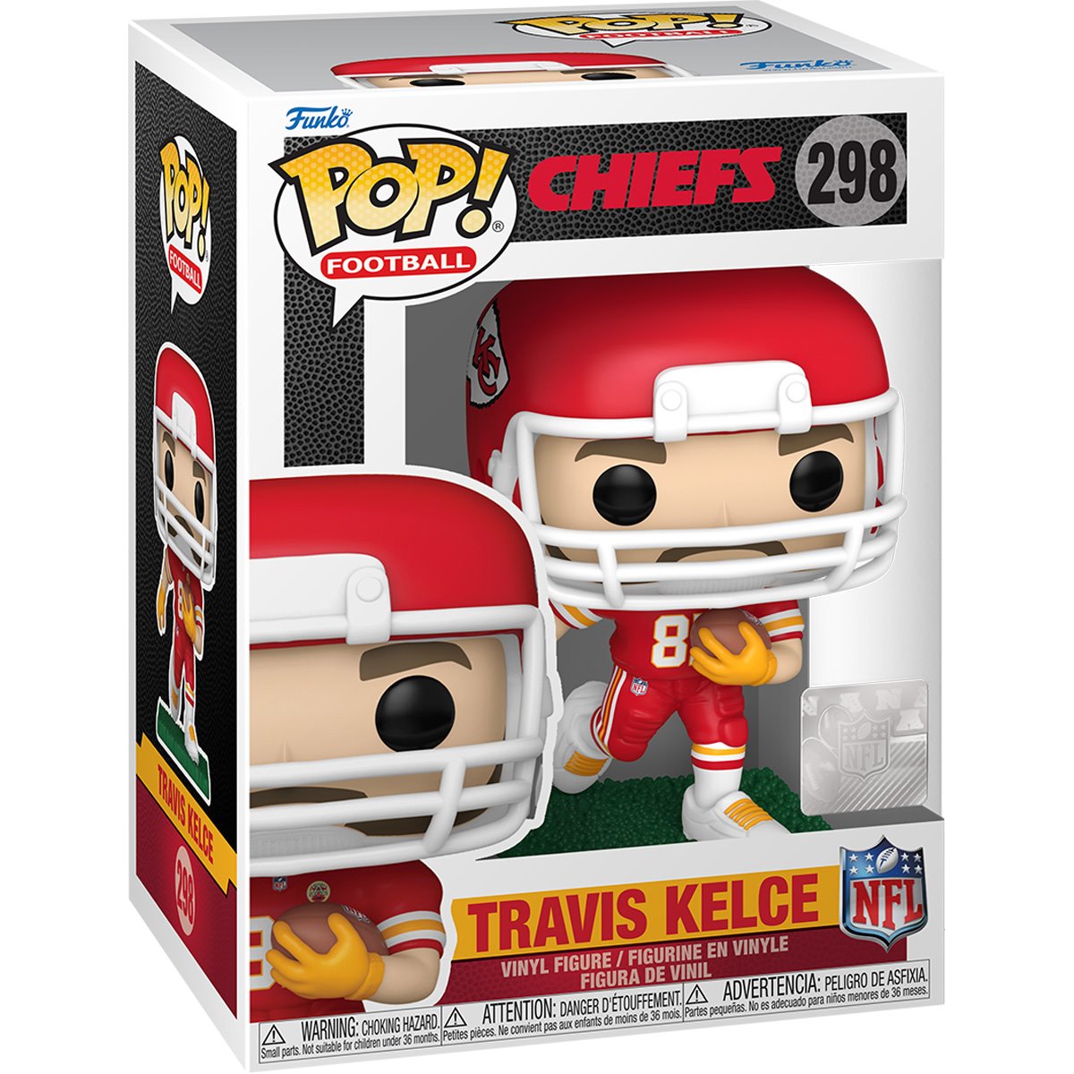Funko Pop! NFL Chiefs Travis Kelce (Road)