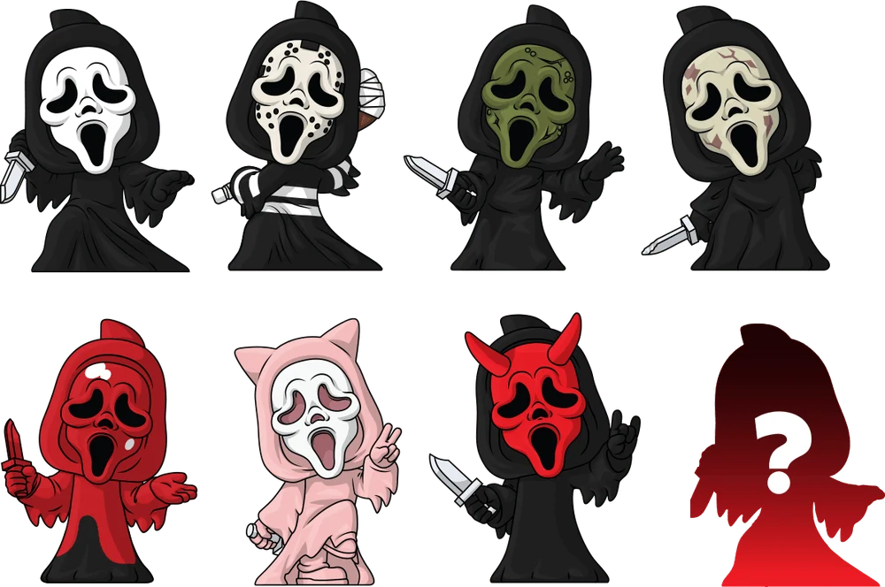 Youtooz Ghost Face Blind Box (random selection)