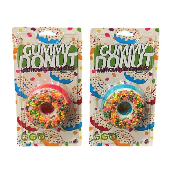 Gummy Donut with Rainbow Candy (1 random)