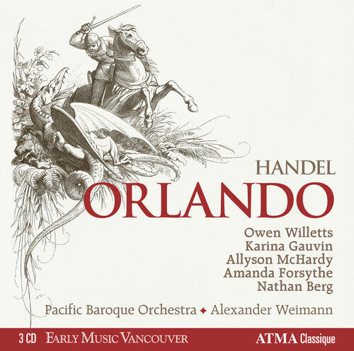 Handel/ Willetts/ Pacific Baroque Orchestra - Orlando
