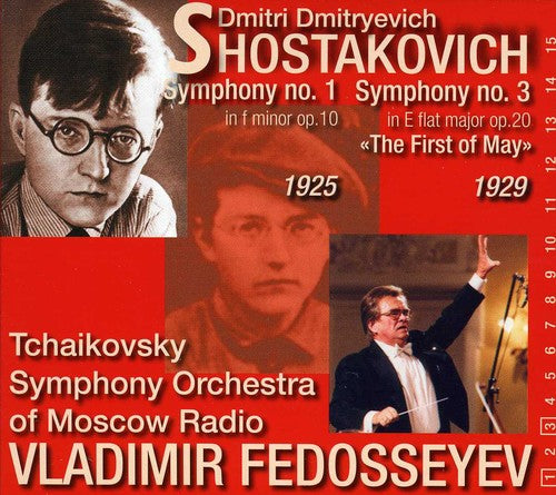 Shostakovich/ Tchaikovsky Sym Orch/ Fedoseyev - Sym 1 & 3 / the First of May
