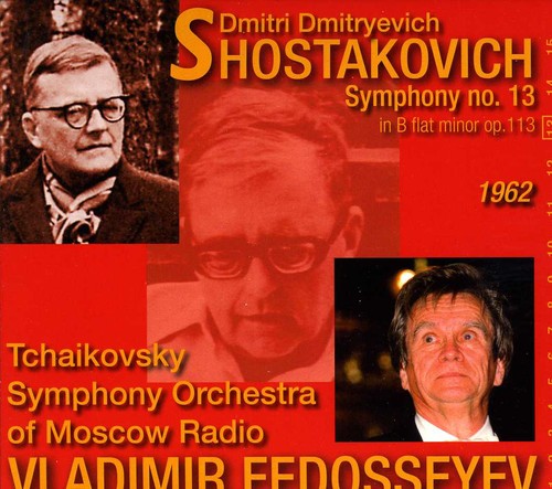 Shostakovich/ Tchaikovsky Sym Orch/ Fedoseyev - Symphony 13