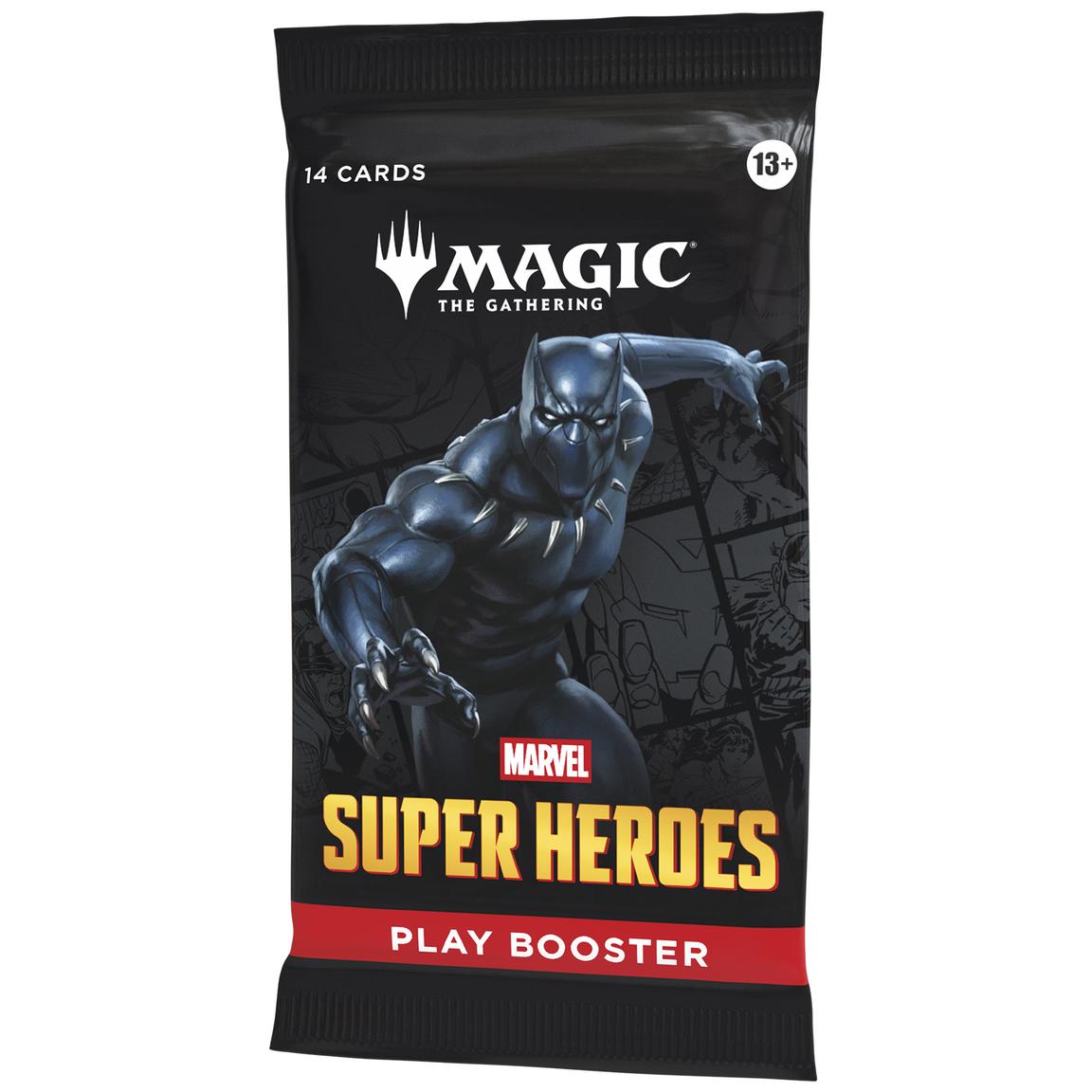 Magic the Gathering: Marvel Super Heroes Sleeved Booster Pack (style may vary)