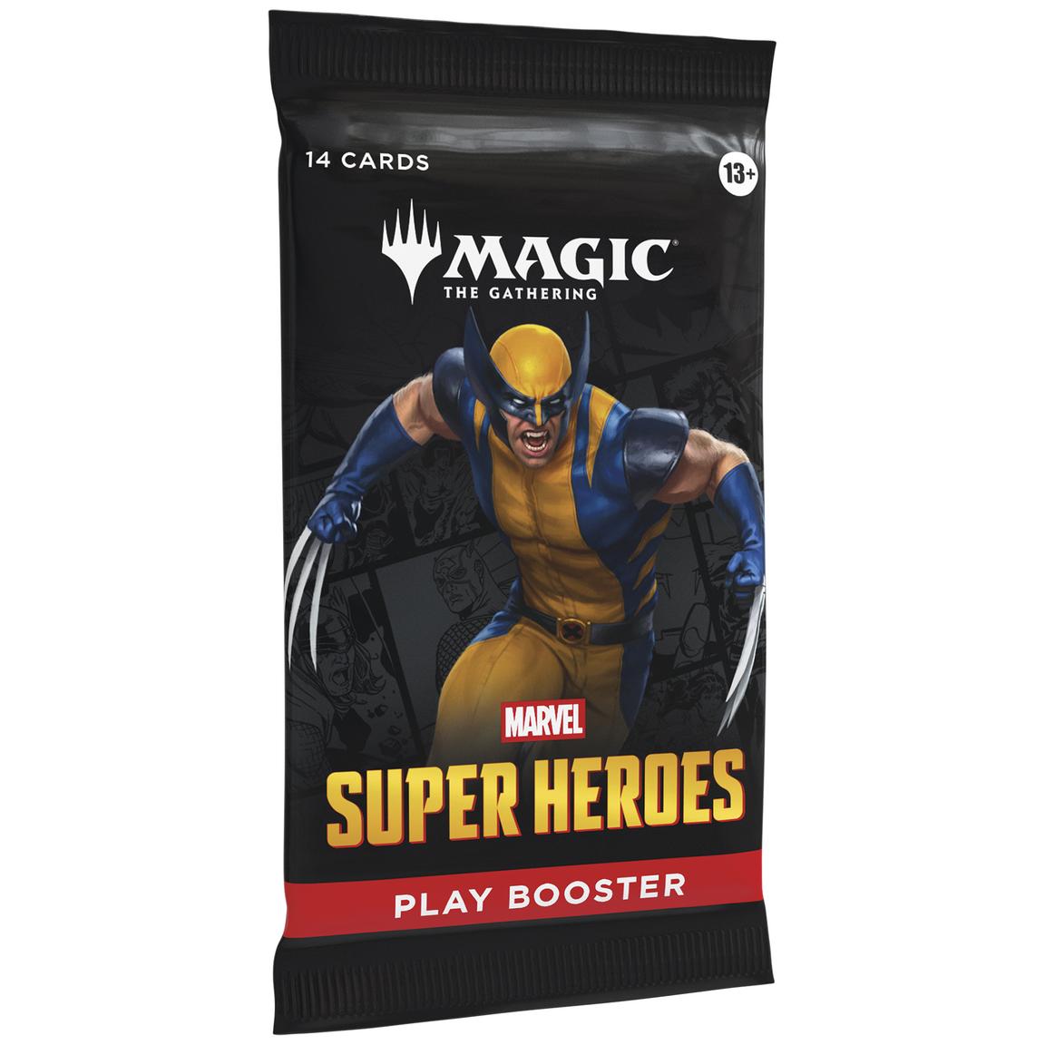 Magic the Gathering: Marvel Super Heroes Sleeved Booster Pack (style may vary)