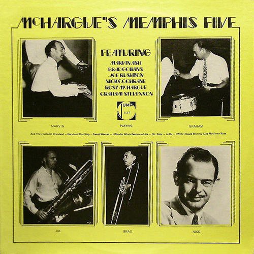 Rosy McHargue - McHargue's Memphis Five