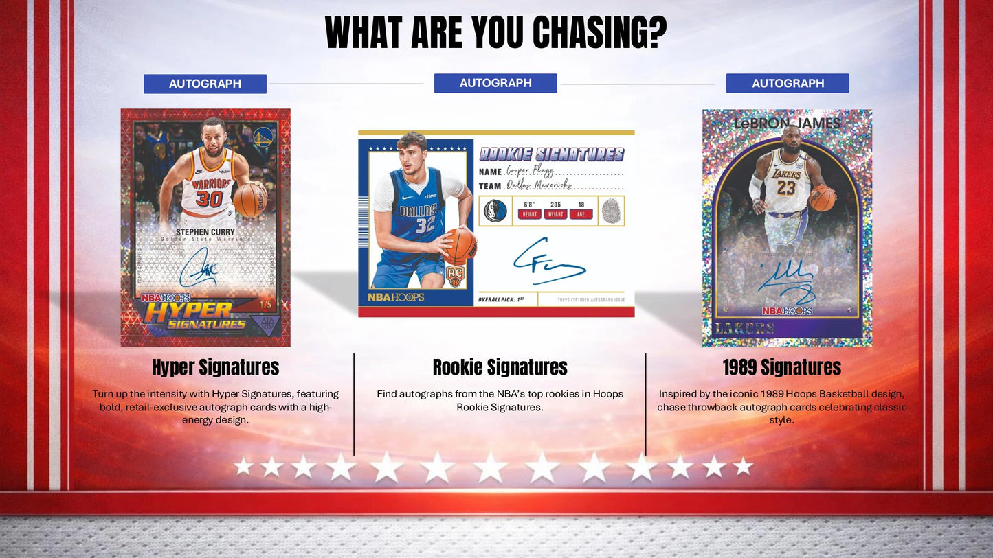 2025-26 Topps Hoops Basketball Value Box