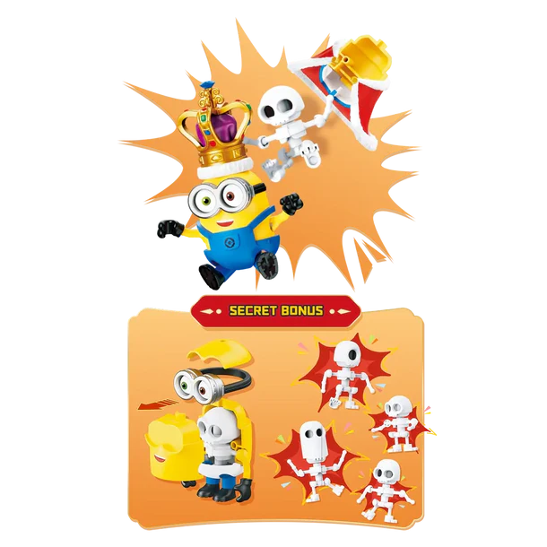 Blokees Minions Mokoo Figures Mokoo Series - 01 N-Disguise Blind Box (1 random)