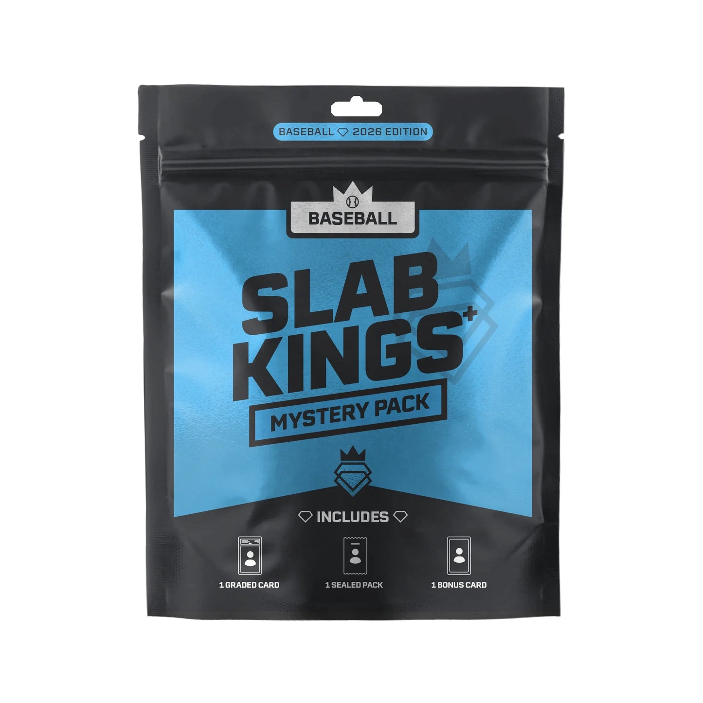Slab Kings Plus - MLB Baseball Mystery Pack Graded Slab + Sealed Topps Pack + Bonus Card
