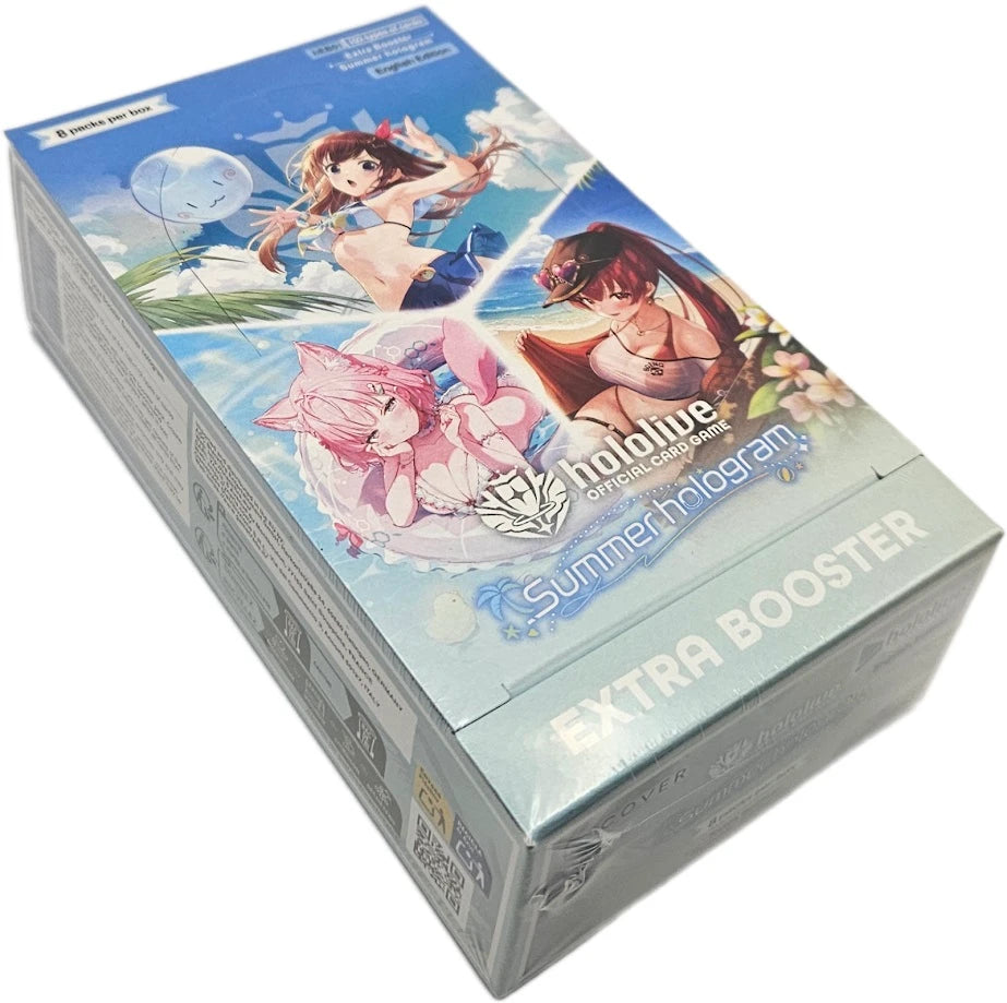 Hololive TCG: Summer Hologram 8 Pack Extra Booster Box