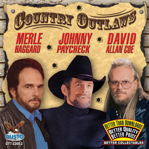 Merle Haggard / Johnny Paycheck/ David Coe Allan - Country Outlaws