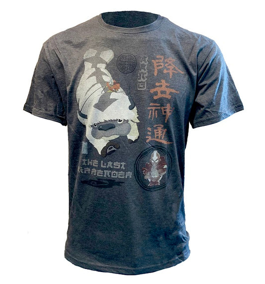Avatar The Last Airbender Appa Kanji T-Shirt