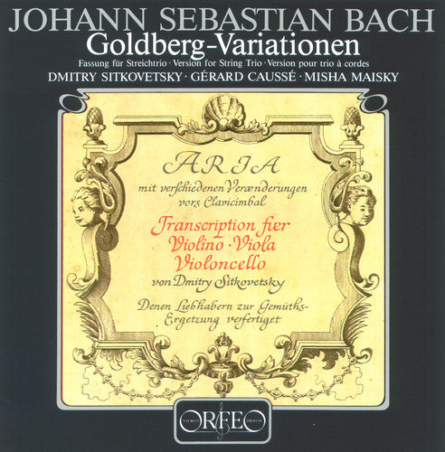 Bach/ Sitkovetsky/ Causse/ Maisky - Goldberg Variations