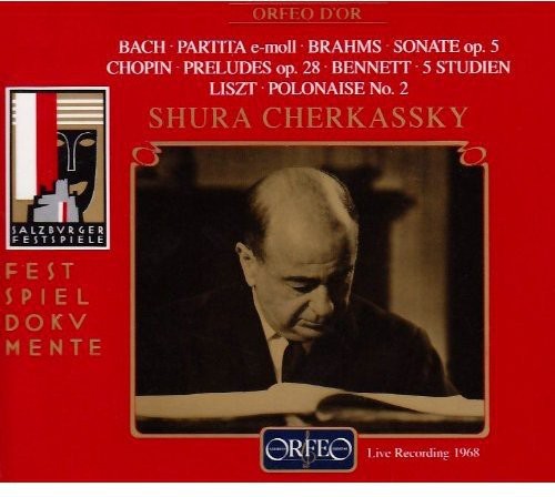 Shura Cherkassky / Bach/ Brahms/ Chopin/ Liszt - Plays Bach Brahms Chopin & Liszt