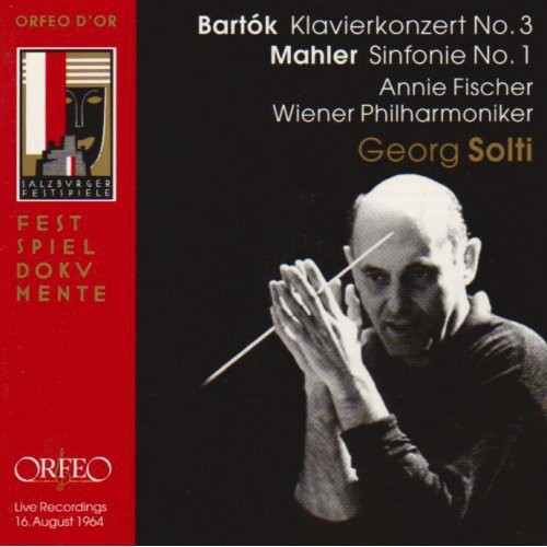 Bartok/ Mahler/ Fischer/ Solti/ Wiener Phil - Piano Concerto / Symphony 1 in D Major
