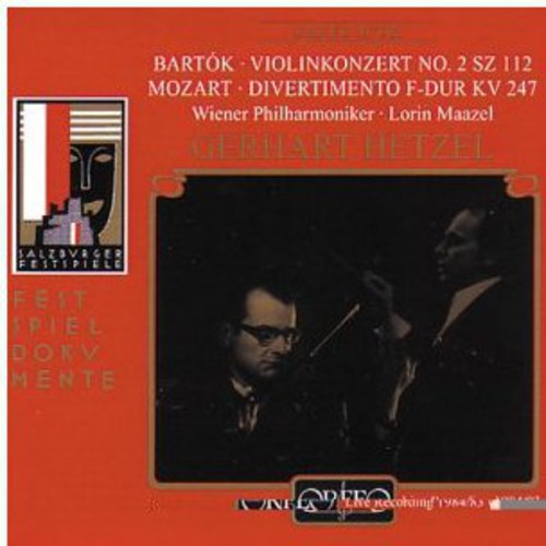 Bartok/ Mozart/ Maazel/ Vpo/ Wiener Kammerens - Cto Violin & Orch / Erste Londron'sche Nachtmusik