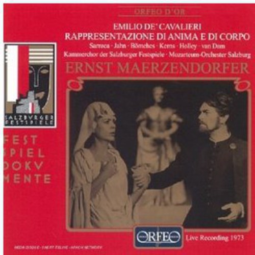 Emilio Cavalieri De/ Ernst Maerzendorfer - Rappresentazione Di Anima E Di Corpo