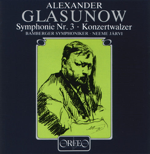 Glazunov/ Jarvi/ Bamberg Symphony Orchestra - Symphony 3 / Concert Waltz 2