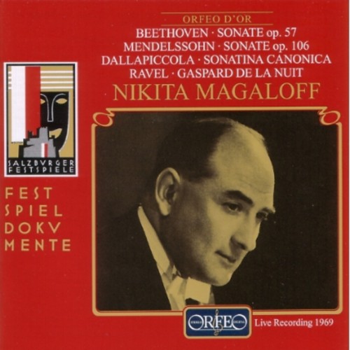 Beethoven/ Mendelssohn/ Ravel/ Magaloff - Sonata / Gaspard de la Nuit / Sonatina Canonica