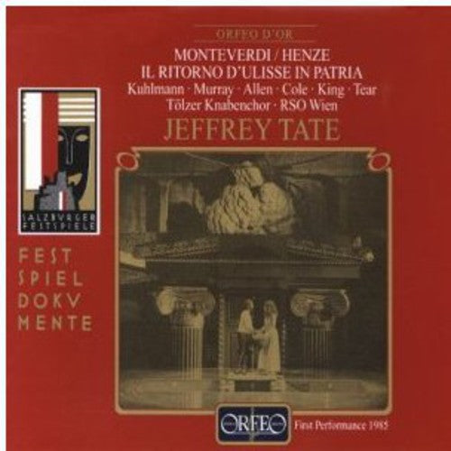 Montiverdi/ Henze/ Kuhlmann/ Murray/ Jeffrey - Il Ritorno D'ulisse in Patria
