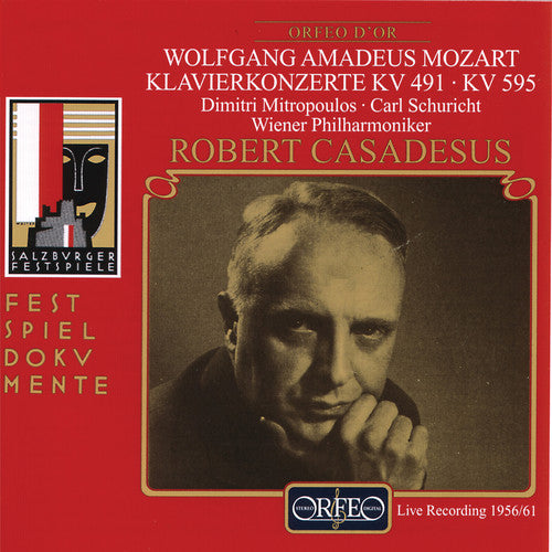 Mozart/ Casadesus/ Mitropoulos/ Schurcht - Piano Concertos K 491 K 595