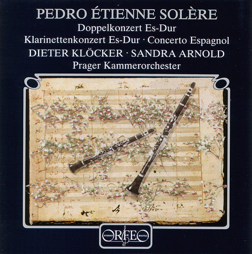 Solere/ Dieter Kloecker / Prague Cham Orch - Clarinet Cti / Cto Espagnol