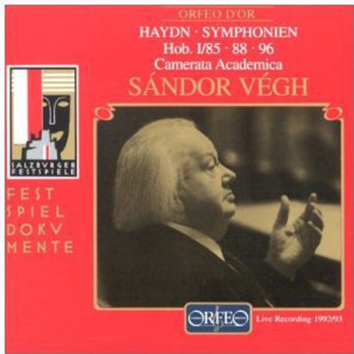 Haydn/ Camerata Academica Salzburg/ Vegh - Symphonien Live 92/93