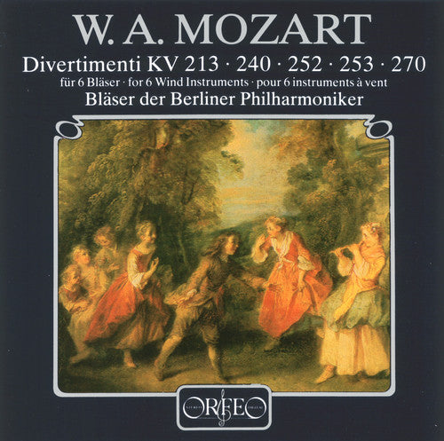 Mozart/ Winds of the Berlin Philharmonic - Divertimenti for 6 Winds