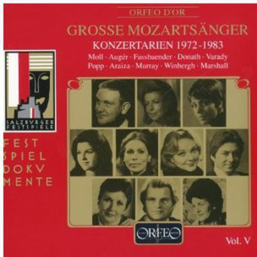 Mozart/ Mozarteum-Orchester Salzburg/ Hager - V 5: Konzertarien 1972-1983