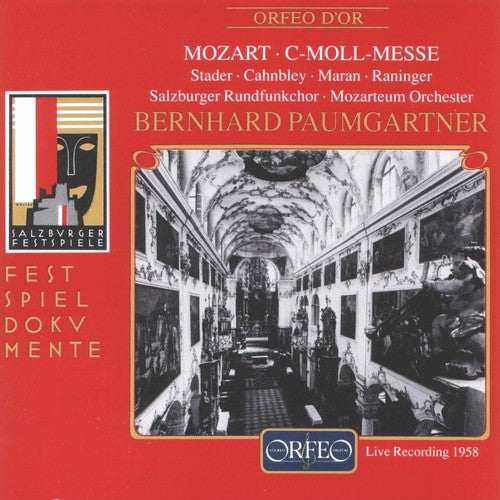 Mozart/ Stader/ Cahnbley/ Paumgartner - Grosse Messe C-Moll KV 427