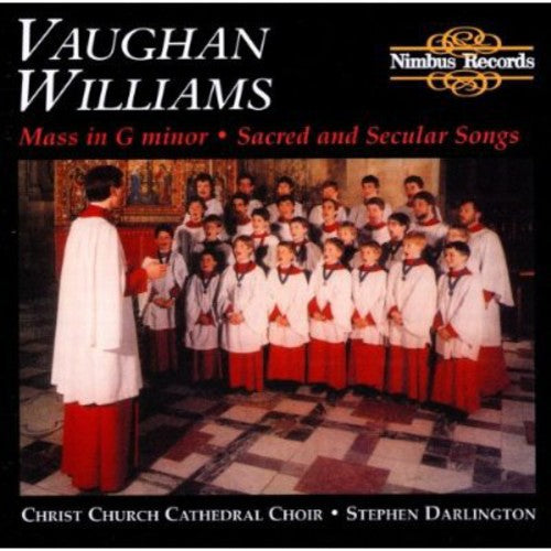 Vaughan Williams/ Christ Church Oxford England - Mass in G minor