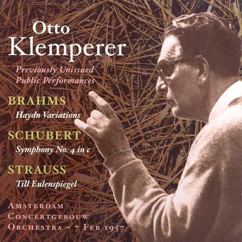 Brahms/ Schubert/ Klemperer - Klemperer Performs Brahms & Schubert