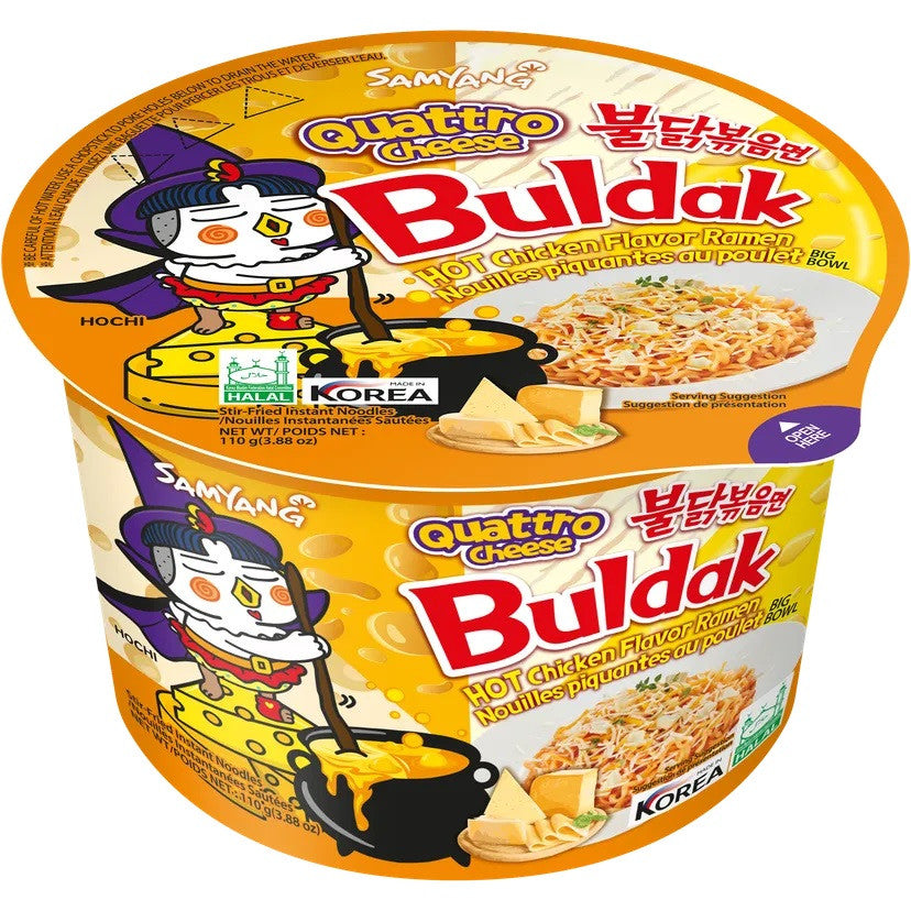 Samyang Bulday Chicken Cheese Ramen 110g Big Bowl