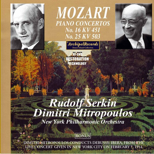 Mozart/ Mitropolous - Klavierkonzerte 16 & 25