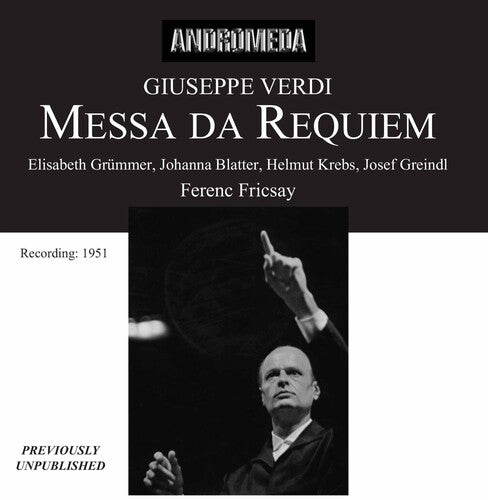 Verdi/ Fricsay/ Grummer/ Blatter - Messa Da Requiem (Berlin 27.01)