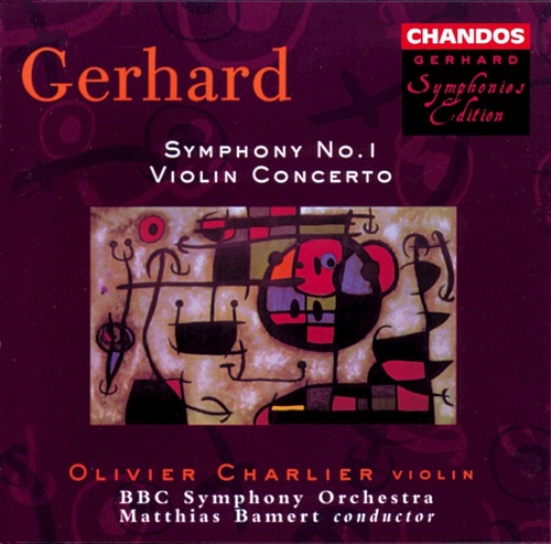 Gerhard/ Charlier/ BBC Symphony Orch/ Barnet - Symphony 1 Violin Concerto
