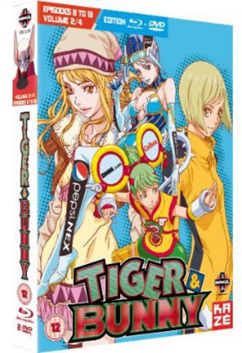 Tiger & Bunny-Part 2 (Episodes 8-14)