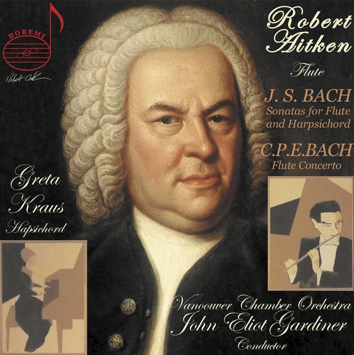 J.S. Bach / Aitken/ Vancouver Chamber Orch - Sonatas for Flute & Harpsichord