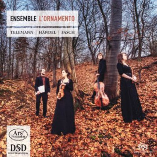 Handel/ Fasch/ Telemann/ Ensemble L'Ornamento - Trio Sonatas