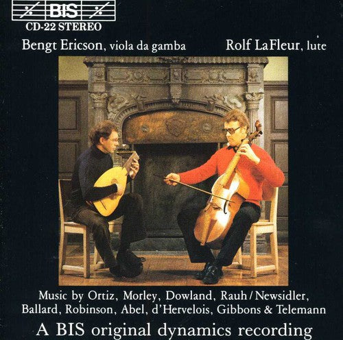 Ortiz/ Morley/ Ericson/ La Fleur - Viola Da Gamba & Lute