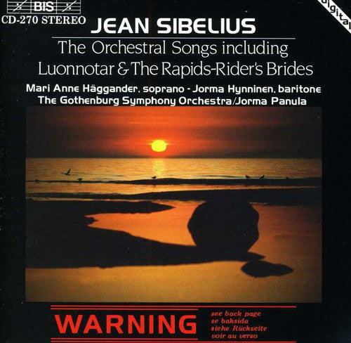 Sibelius/ Panula/ Gothenburg - Complete Orchestral Songs Haggander