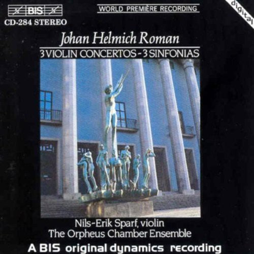 Roman/ Sparf/ Orpheus Chamber Orchestra - 3 Violin Concerti