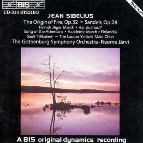 Sibelius/ Jarvi/ Gothenburg So - Origin of Fire / Sandels