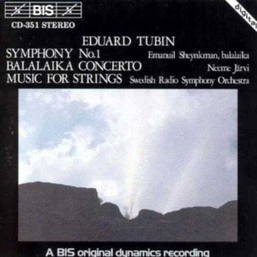 Tubin/ Sheynkman/ Jarvi/ Swedish Rso - Balalaika Concerto / Symphony 1