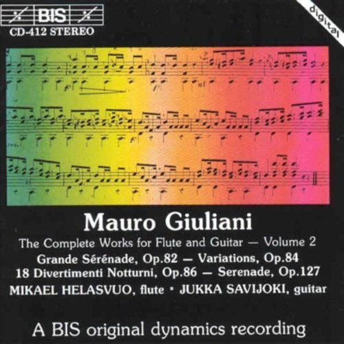 Giuliani/ Helasvuo/ Savijoki - Complete Works for Flute & Guitar 2