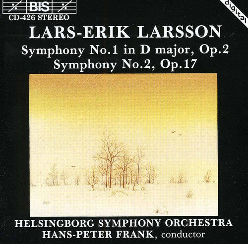 Larsson/ Frank/ Helsingborg Symphony Orchestra - Symphonies 1 & 2